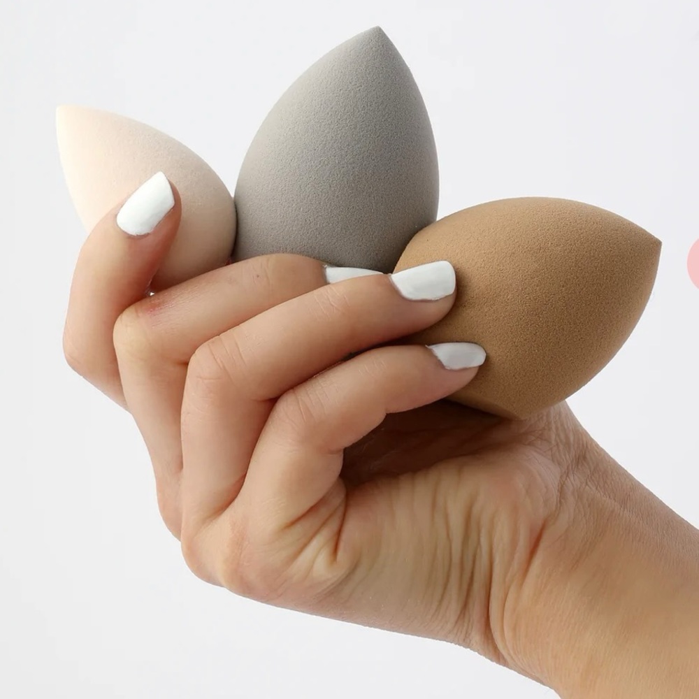 LUXIE Complete Sponge Set of 3 NIB blender detail powder precision